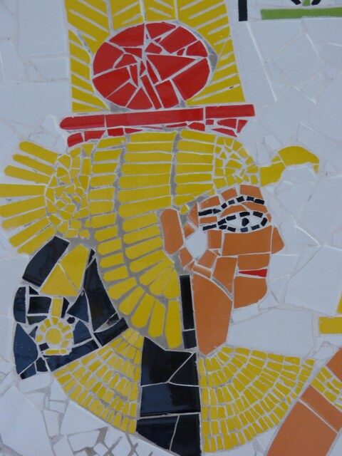 Mosaique de Nefertari